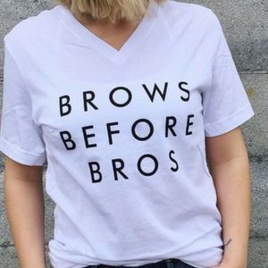 Brows Before Bros Tee